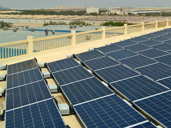 CMS Factory Ras Al Khaimah Solar Installation